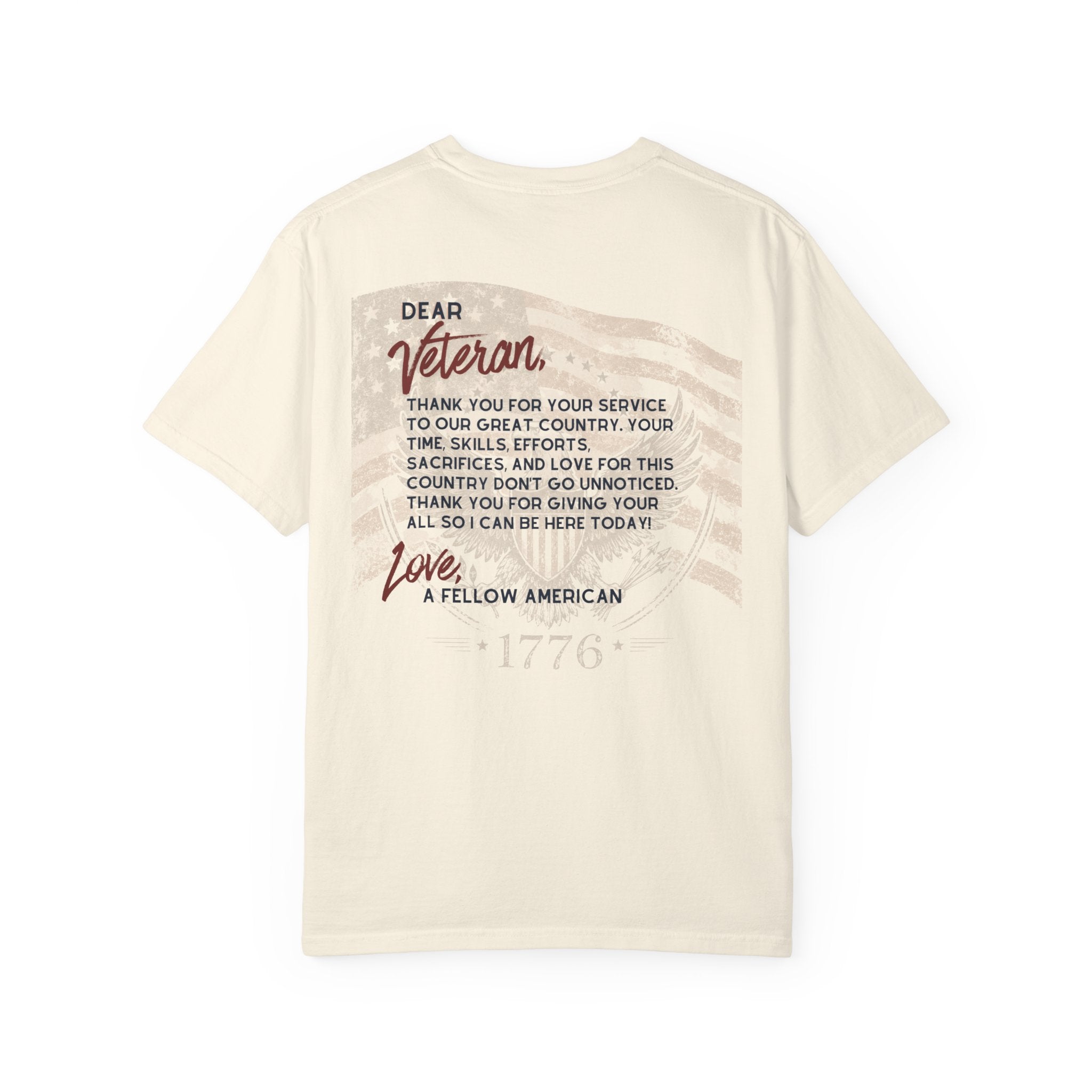 250 Years of Patriotism - Veteran Tribute T-Shirt