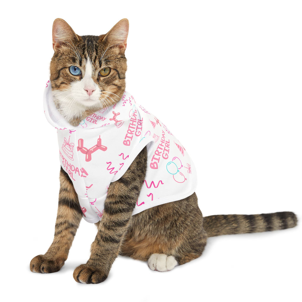 Birthday Girl Pet Hoodie