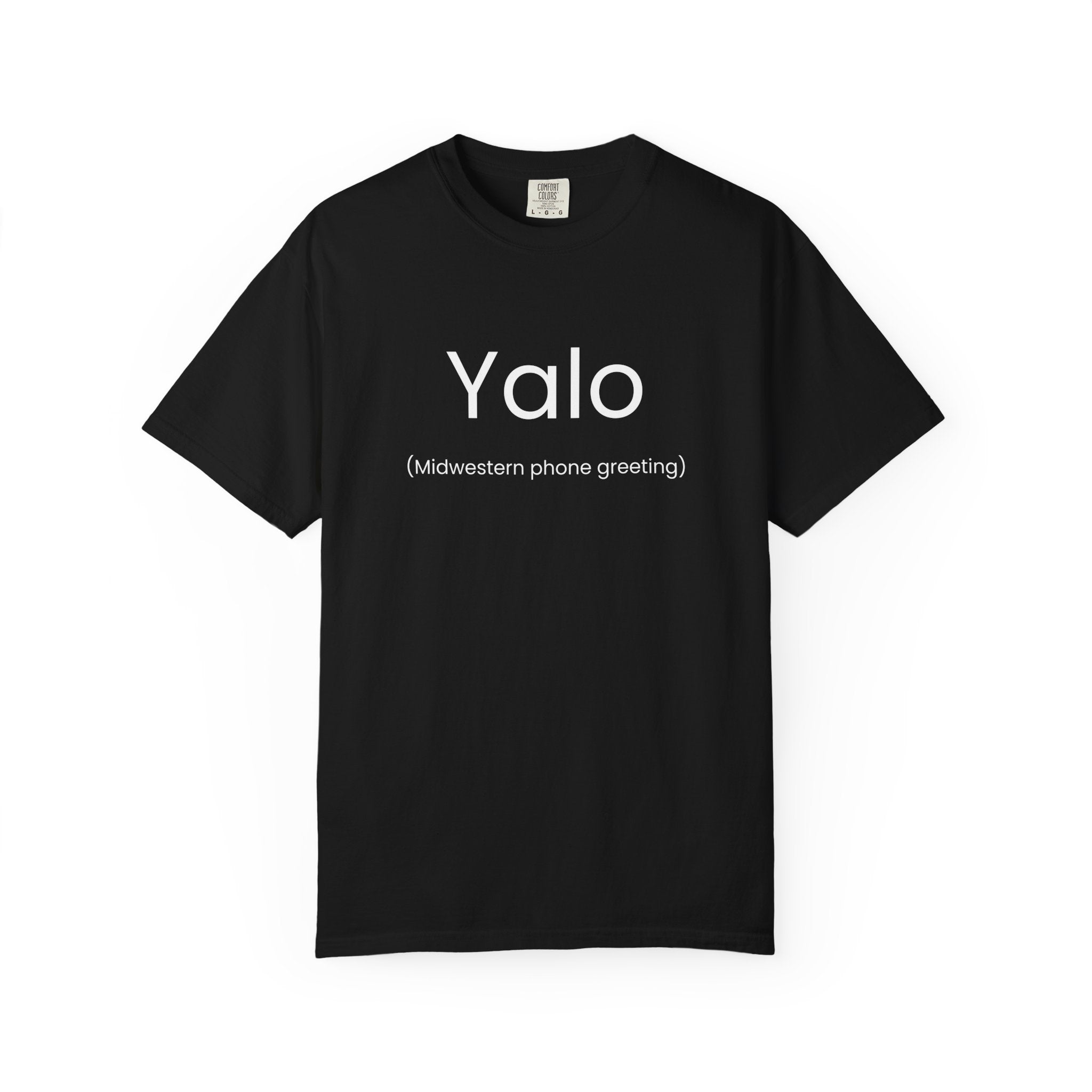 Yalo Midwest Phone Greeting Humor Tee