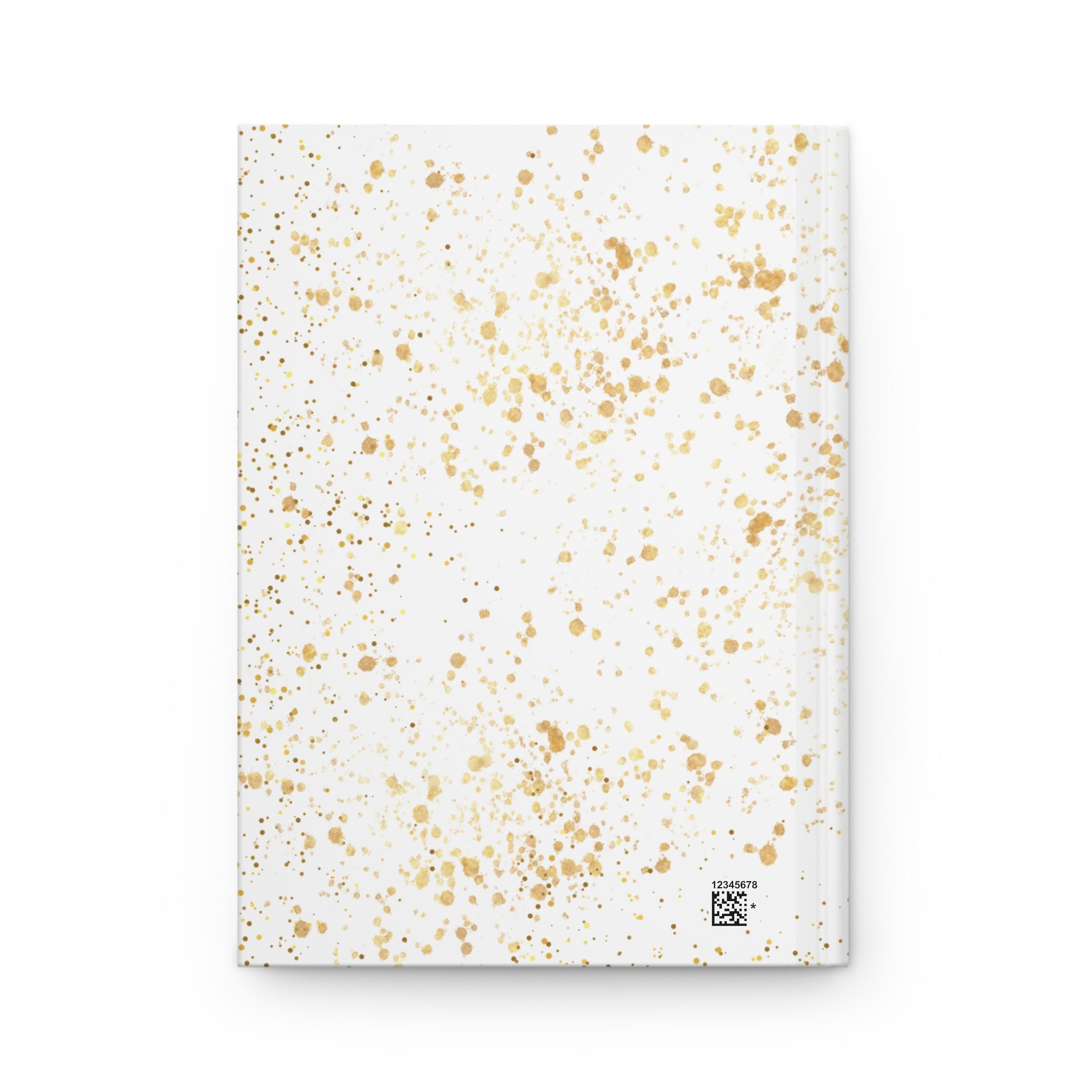 Inspirational Matte Hardcover Journal White & Gold