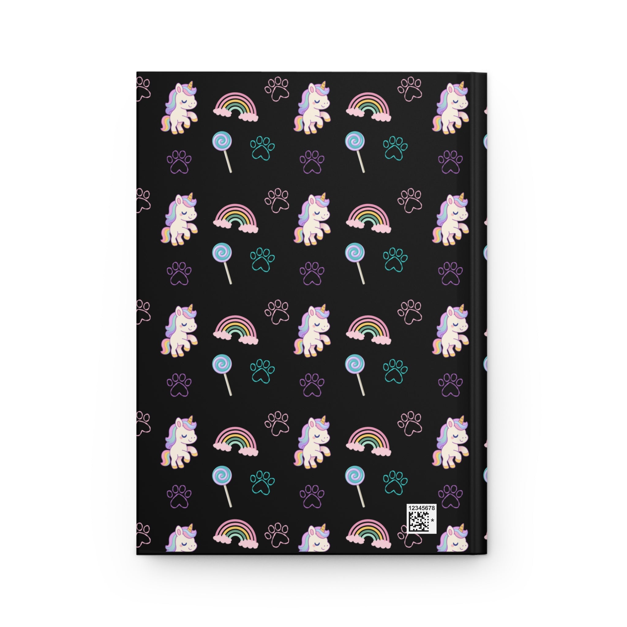 Unicorn & Rainbow Hardcover Journal