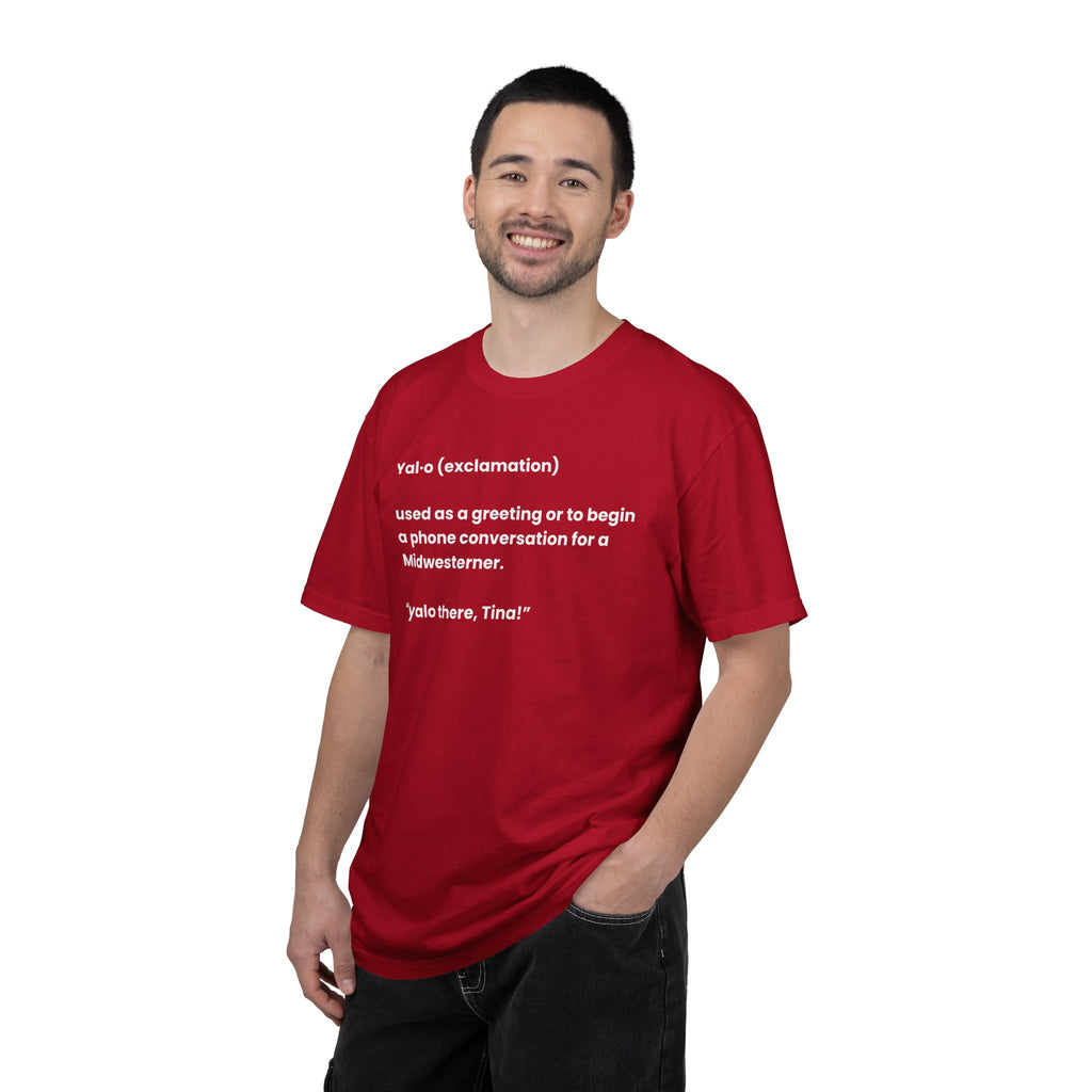 Yalo Midwest Phone Greeting Humor Tee