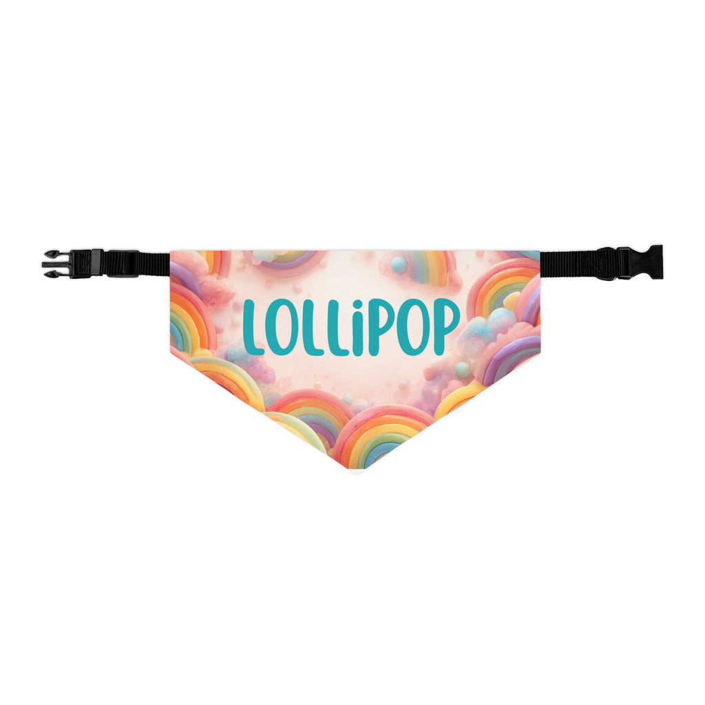 Lollipop Rainbow Pet Bandana