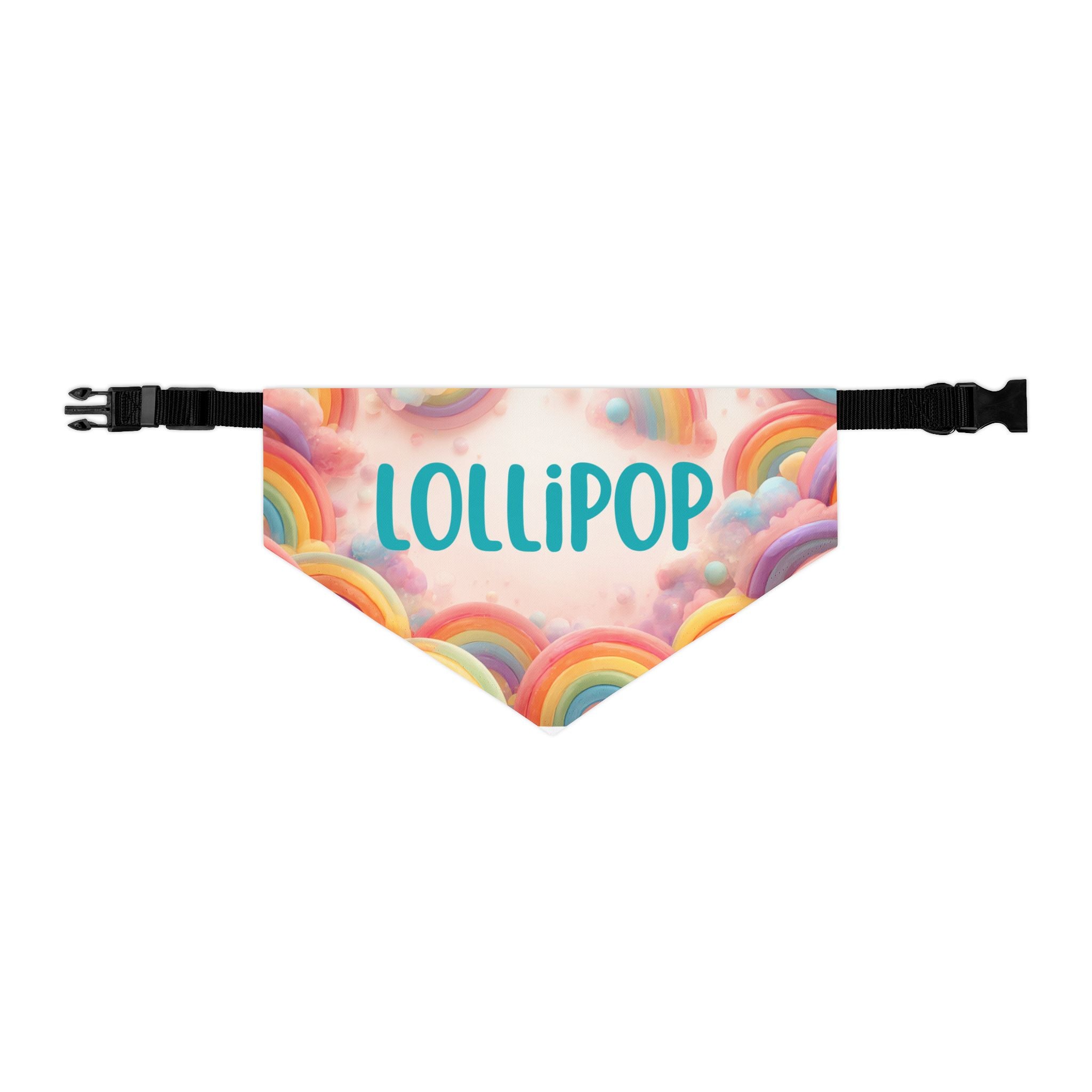 Lollipop Rainbow Pet Bandana