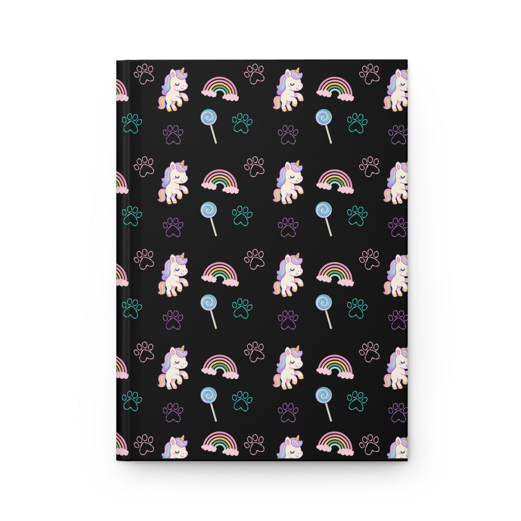 Unicorn & Rainbow Hardcover Journal