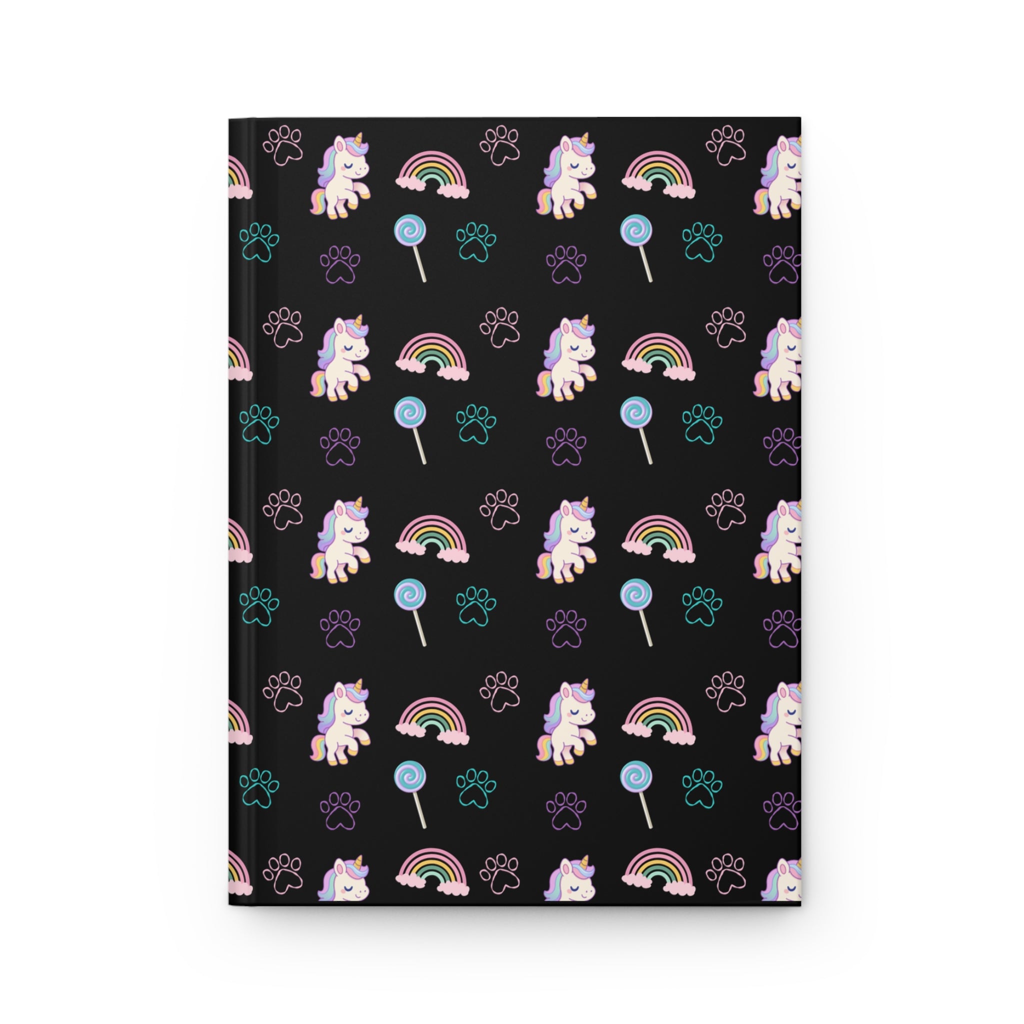 Unicorn & Rainbow Hardcover Journal