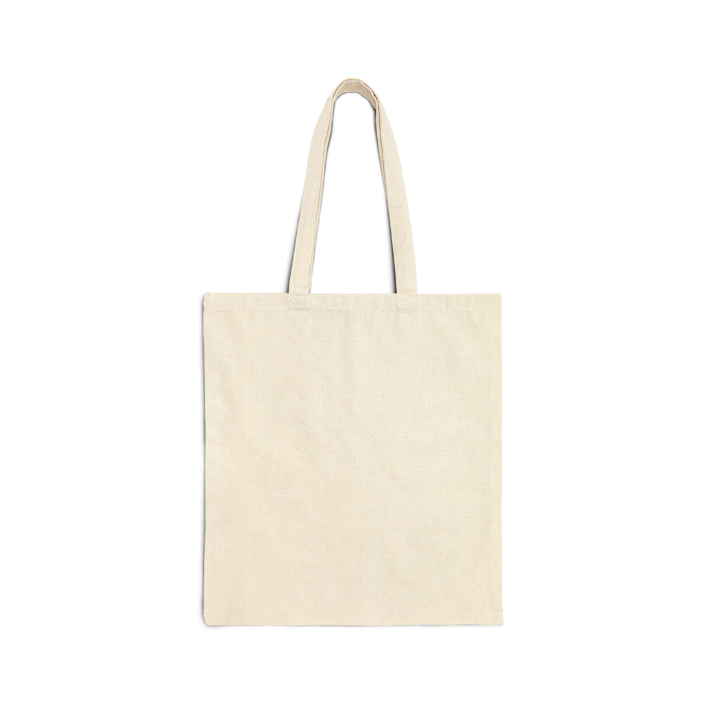 Vintage Reading Llama Canvas Tote Bag