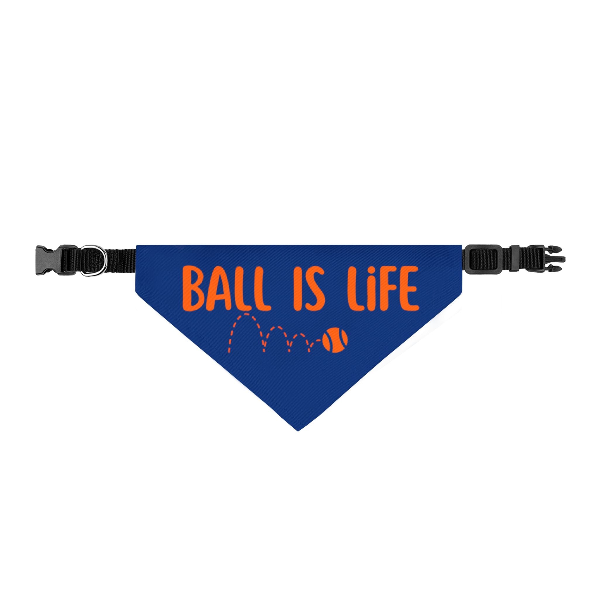 Ball Is Life Clip-on Pet Bandana