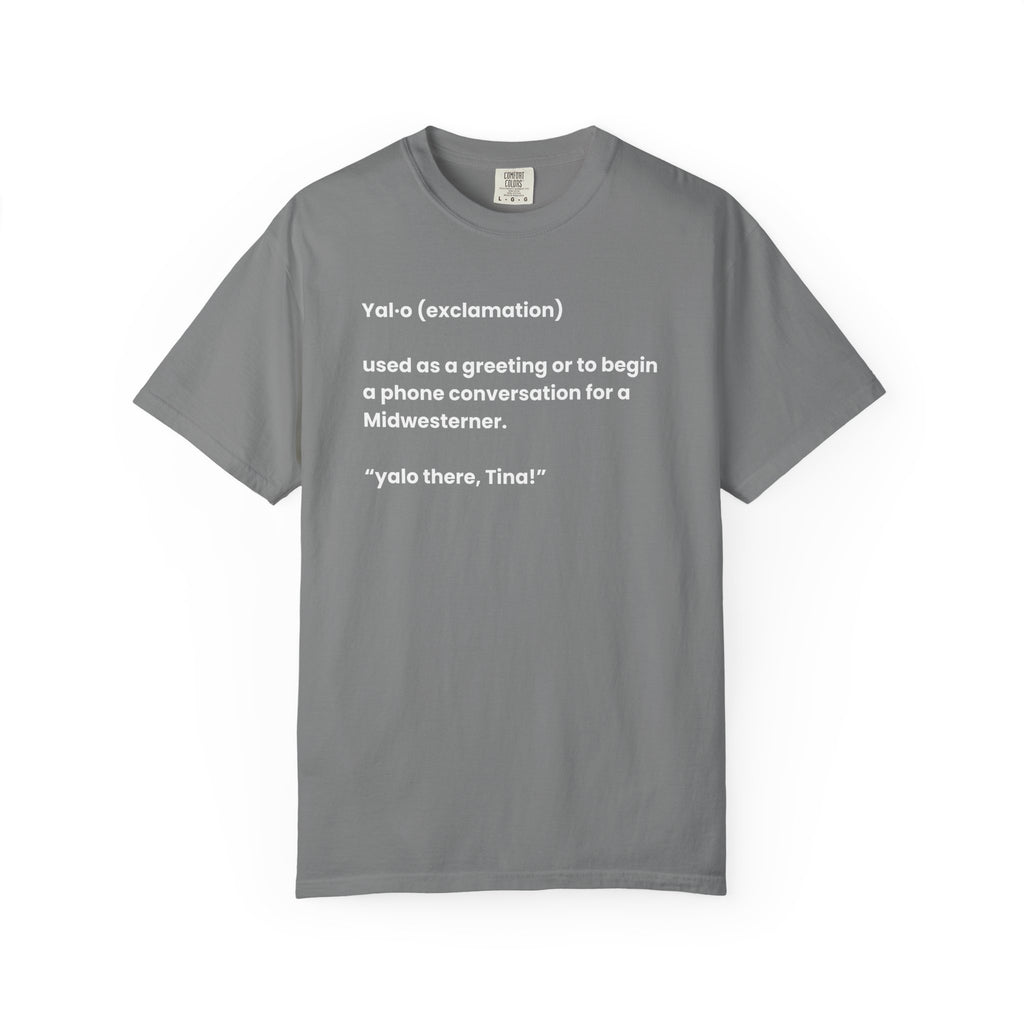 Yalo Midwest Phone Greeting Humor Tee