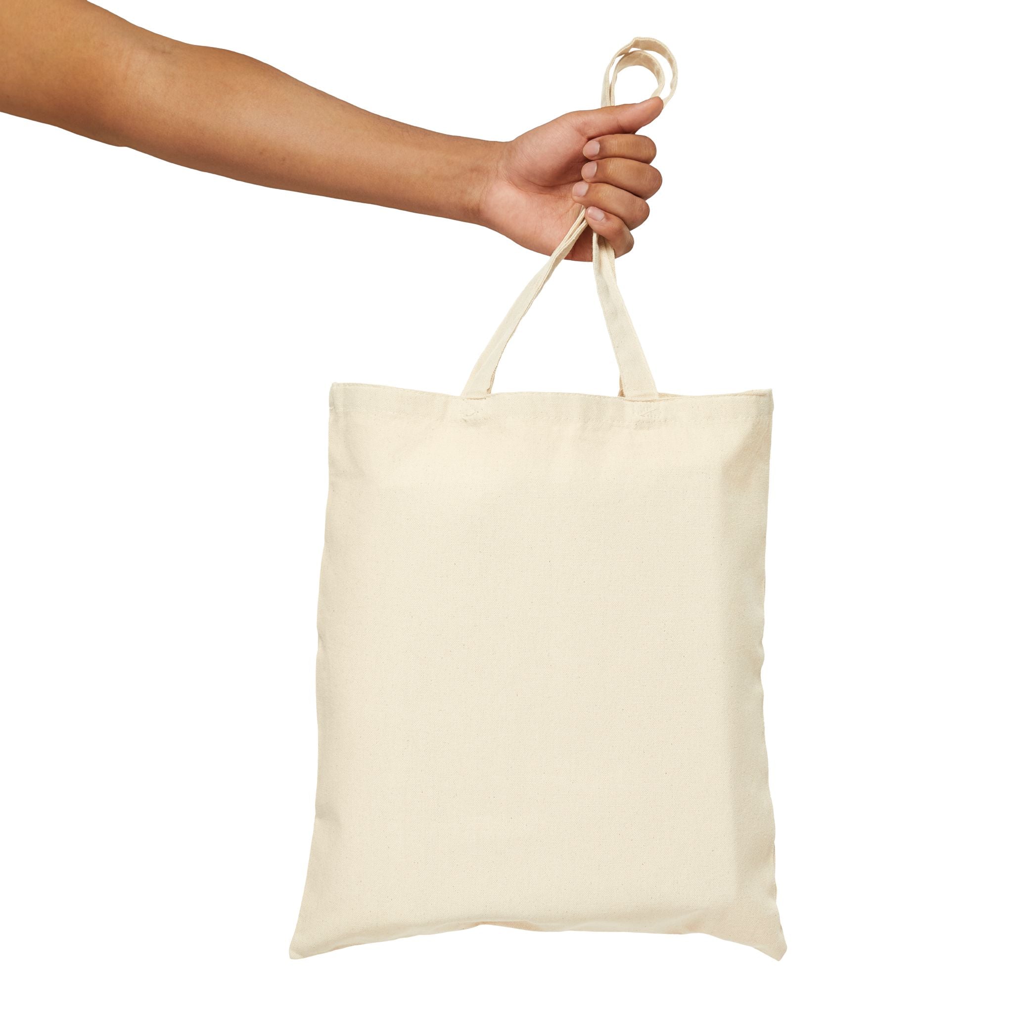 Vintage Reading Llama Canvas Tote Bag