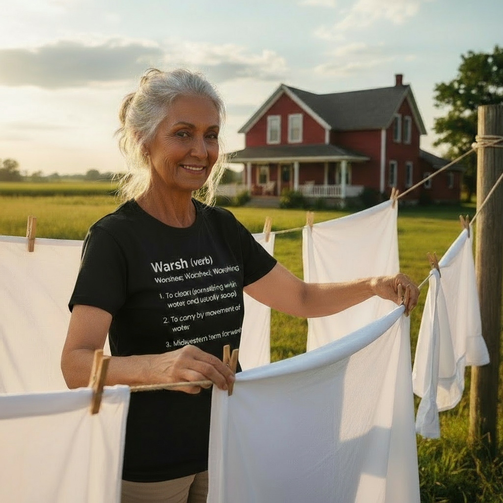 Warsh Midwest Humor Tee