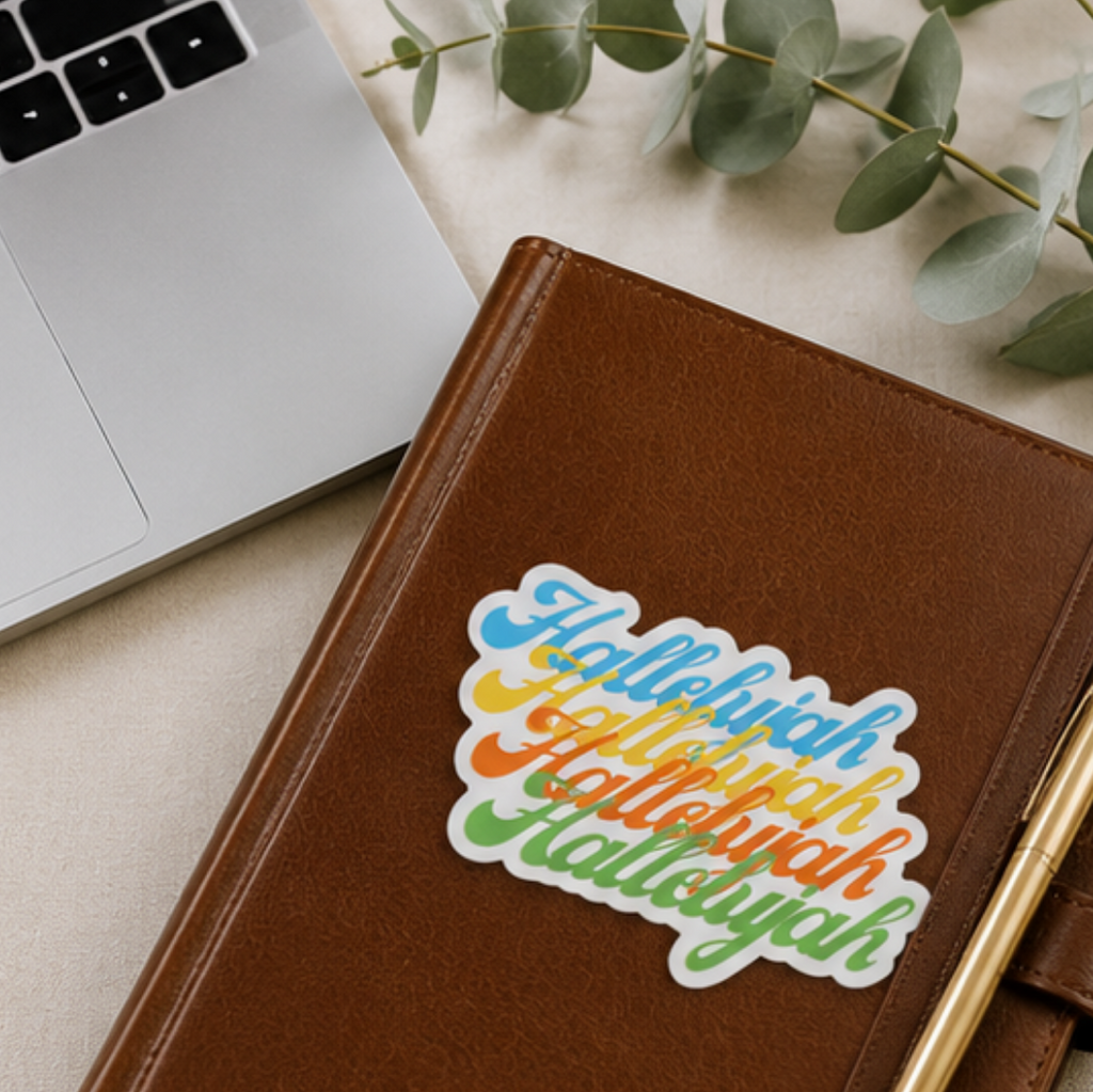 Hallelujah Sticker