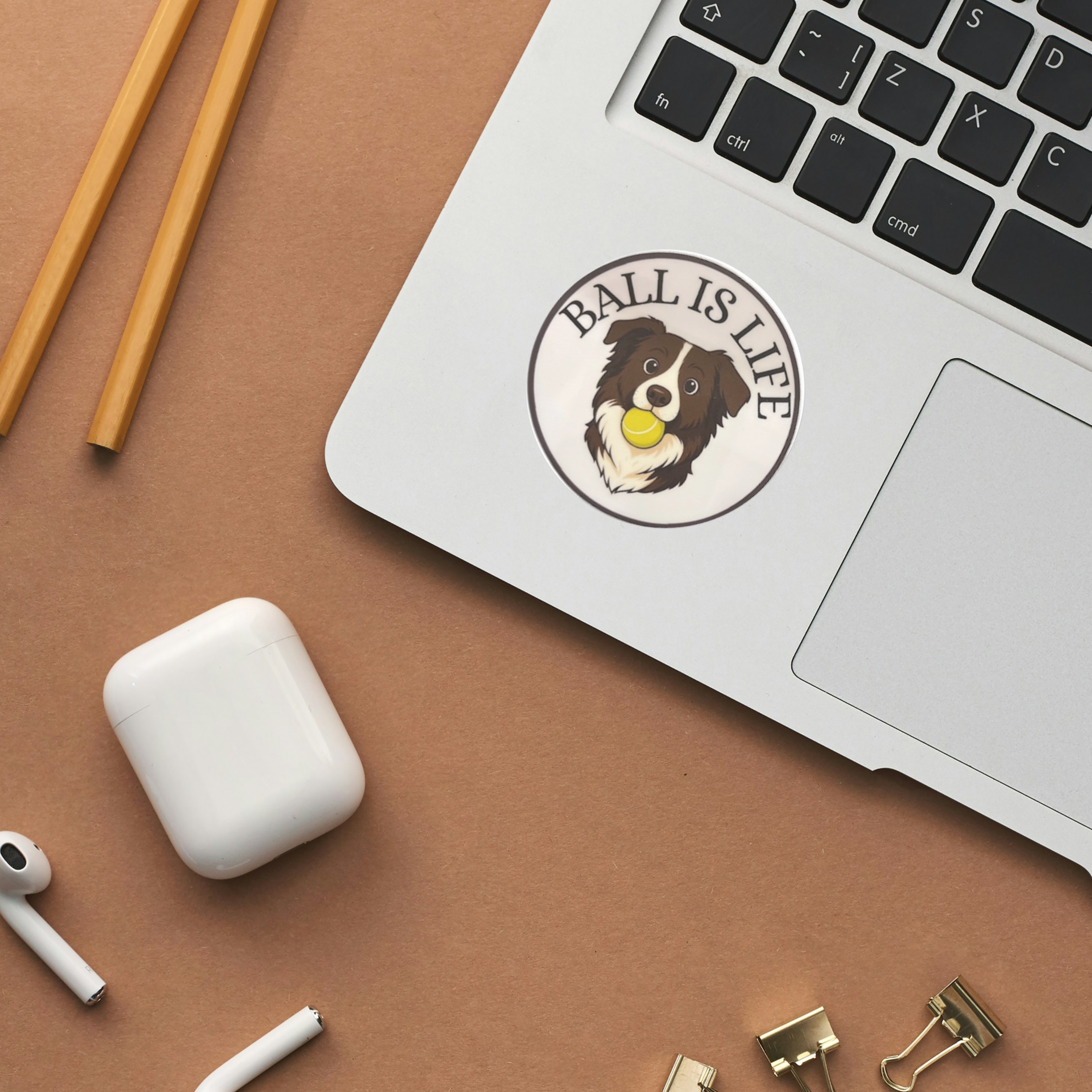 Ball is Life Sticker (Border Collie)